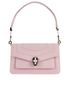Serpenti Forever Shoulder Bag, &pound;1,100, Handbags, Pink, Front view